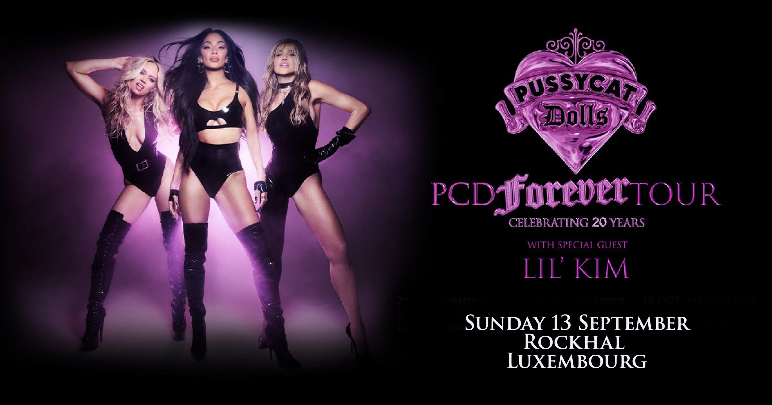 PCD Forever Tour The Pussycat Dolls Luxembourg Rockhal 2026